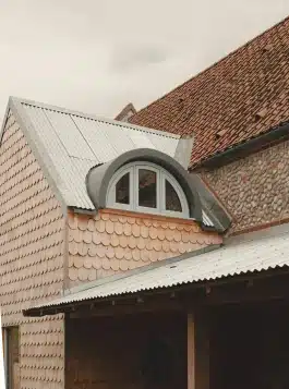 North extension with diocletian window looking down the Glaven valley Alexander Hills Architects