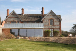 Phase 2 extension in construction Alexander Hills Architects