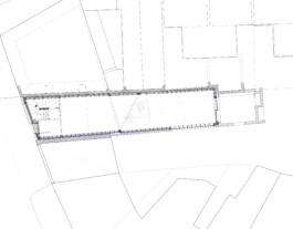 Site Plan - ground floor plan of 89A Kenworthy Road Alexander Hills Architects