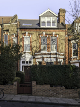Front elevation of Albany Road Alexander Hills Architects