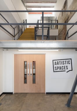 Building 1 entrance lobby Alexander Hills Architects