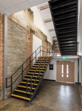 Building 3 stair core Alexander Hills Architects