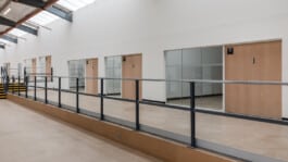 A studio door set Alexander Hills Architects
