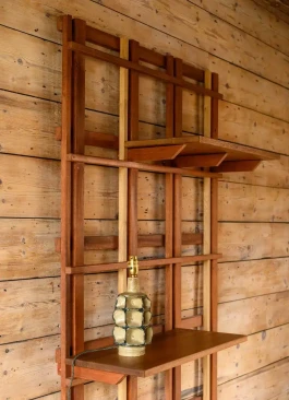 Salvage-made Modular Shelving System Alexander Hills Architects